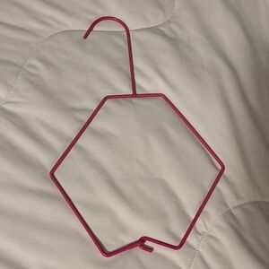 Pink Hexagon Hanger